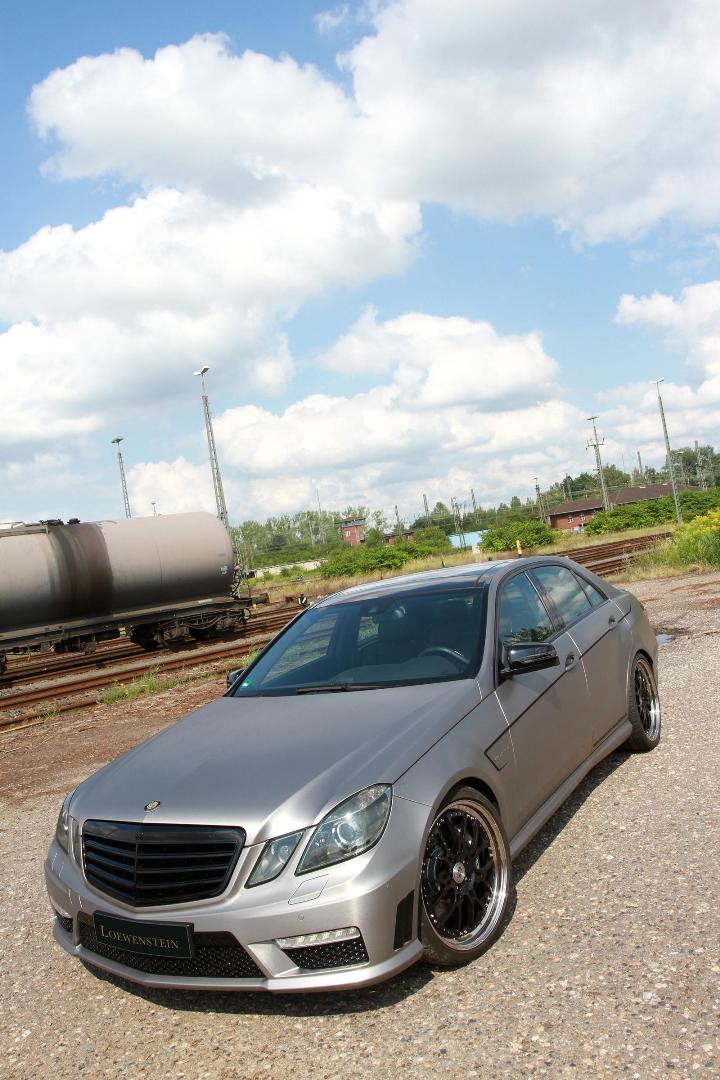 2009 Mercedes-Benz E63 AMG Receives Power Boost From Loewenstein