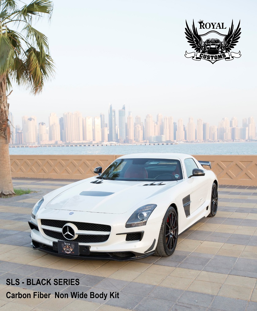 Royal Customs Creates A Black Series Body Kit For The Mercedes-Benz SLS AMG