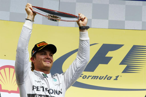Rosberg, Mercedes Settle for Second Place at Belgian Grand Prix
