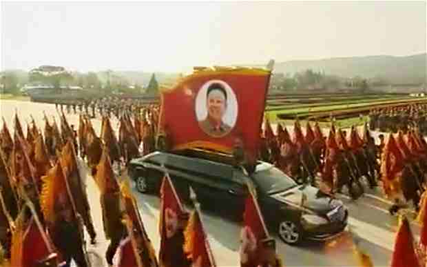 Mercedes Limousines Spotted in a North Korean Parade