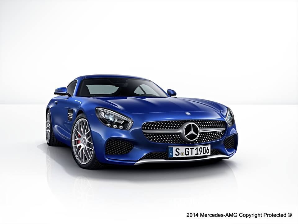 Color Palette For Mercedes-Benz AMG GT Unveiled