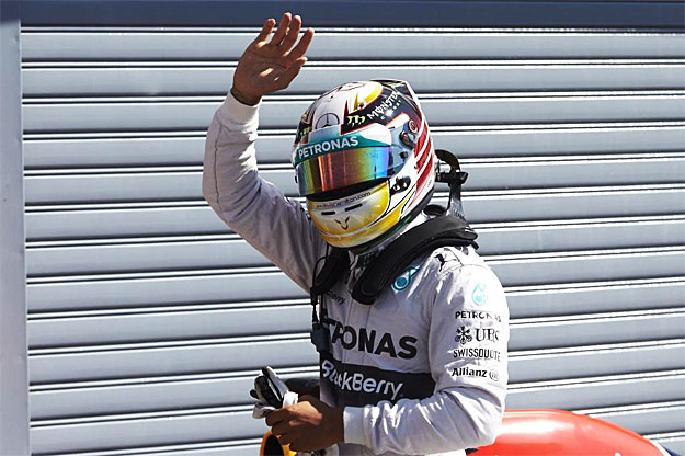 Italian GP: Mercedes’ Hamilton takes pole over Rosberg