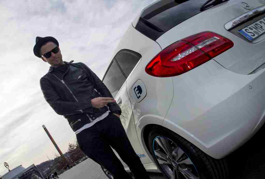 OneRepublic singer becomes Mercedes-Benz brand ambassador; B-Class featured in band’s music video