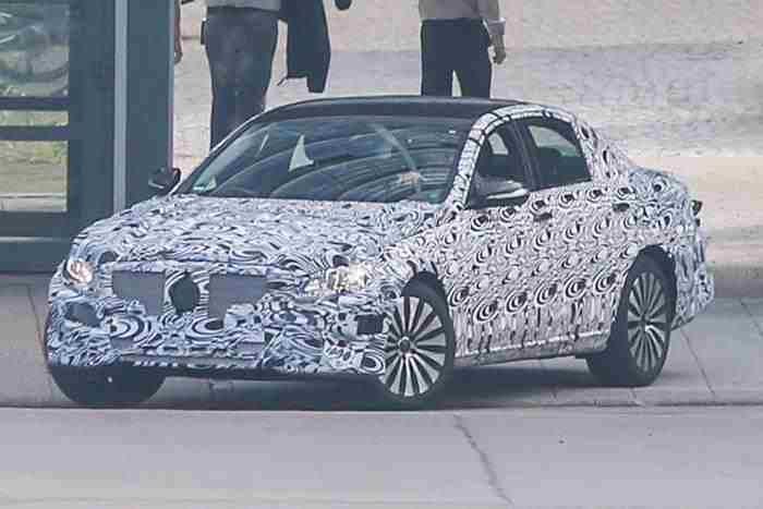 Mercedes-Benz E-Class Prototype Spied