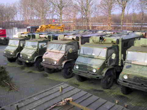 Mercedes-Benz Unimog Goes to the War Zone