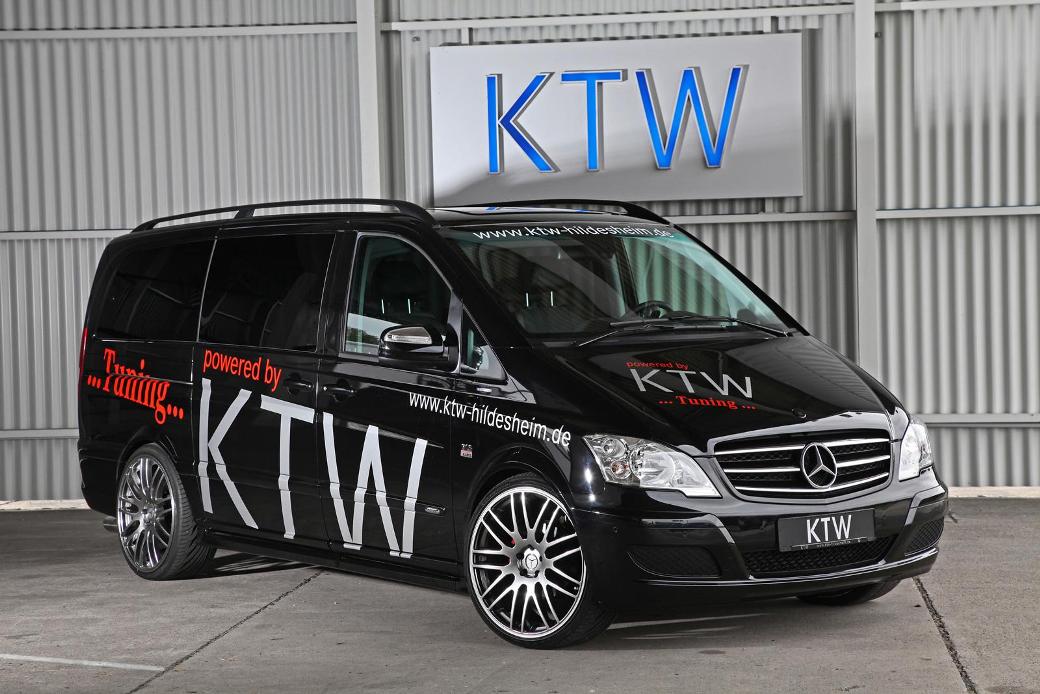 KTW Tuning Enhances Mercedes-Benz Viano