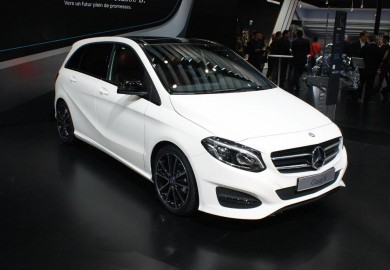 Face-lifted Mercedes-Benz B-Class Makes An Appearance In Paris