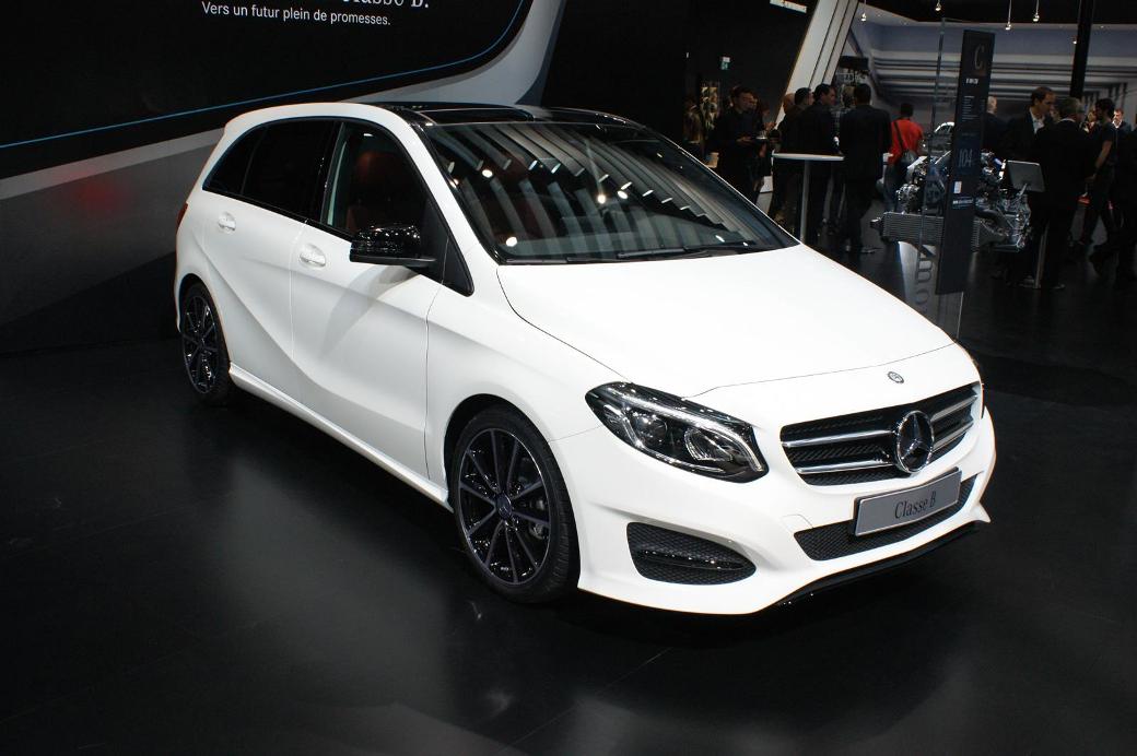 Face-lifted Mercedes-Benz B-Class Makes An Appearance In Paris