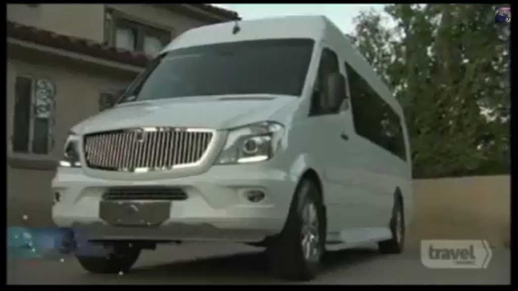 Modified Mercedes-Benz Sprinter Of Tyrese Gibson Featured on Travel TV