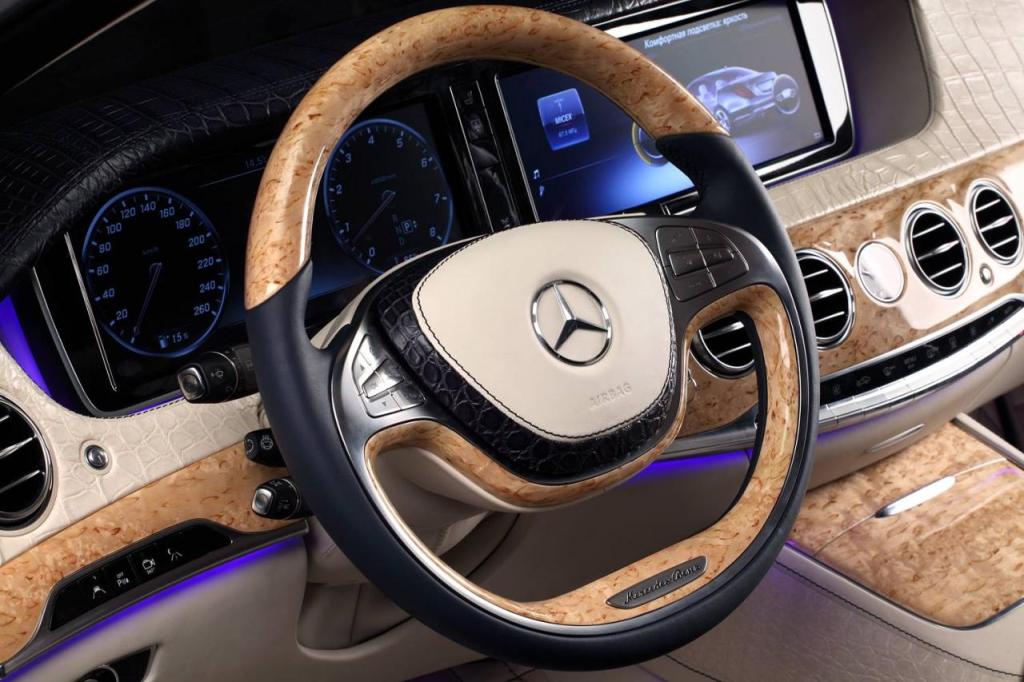Мерседес за рулем s600