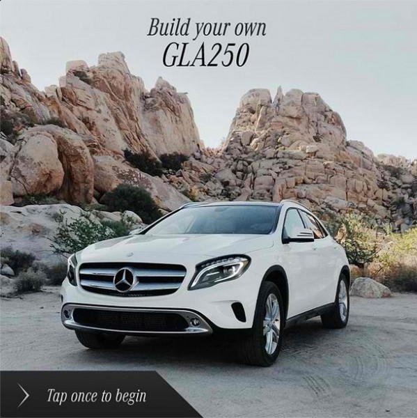 Mercedes-Benz USA GLA app