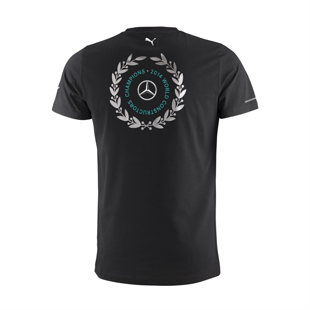 Join the Mercedes Celebration with a World Champions Winner Tee ...