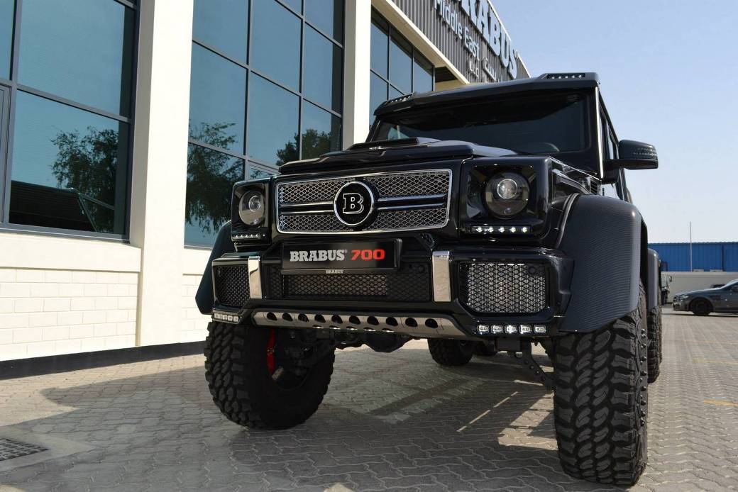 Black Brabus B63S 700 6x6 Images Emerge