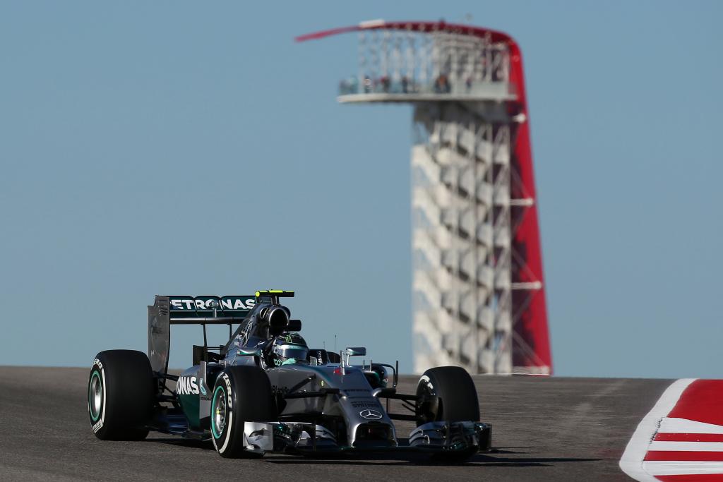 Mercedes’ Rosberg races to United States Grand Prix pole position