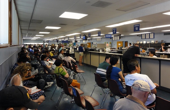 common dmv scenario