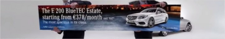 BBDO Belgium Ad Campaign Featuring the Mercedes-Benz E-Class Estate