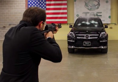 mercedes-benz gl vs ak-47