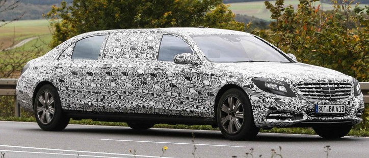 mercedes-benz s-class-pullman spy photos