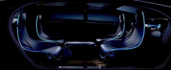 mercedes driverless car concept