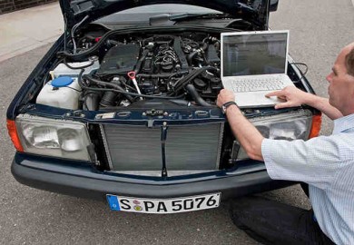 old mercedes checkup