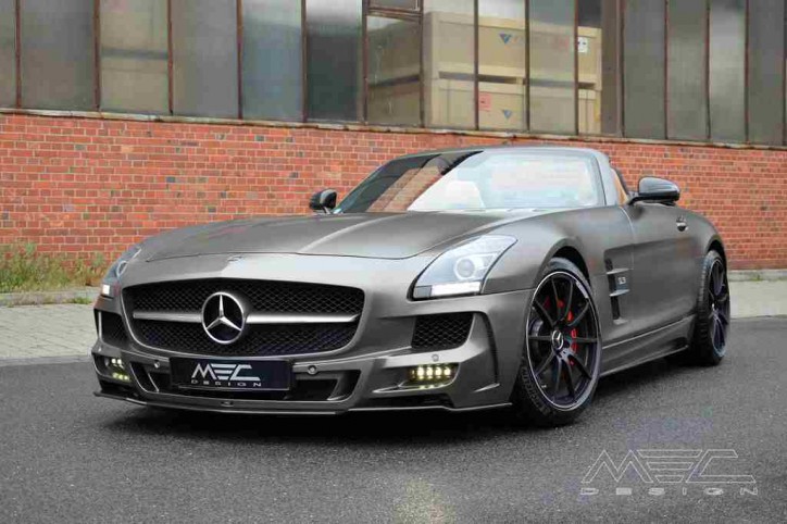 MEC Design Retouches a Mercedes SLS Roadster