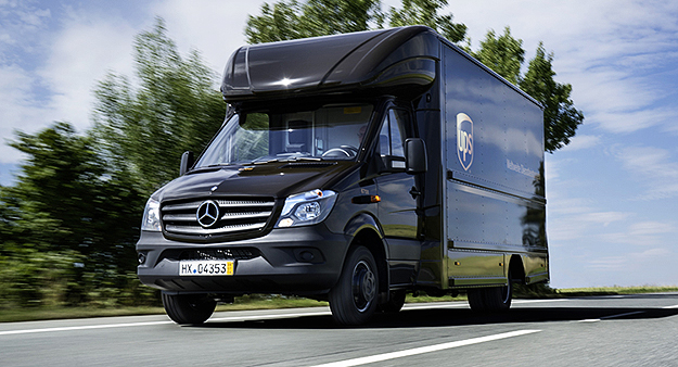 UPS chooses Mercedes-Benz Sprinter van