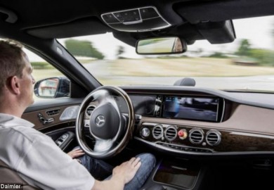 mercedes self driving cars