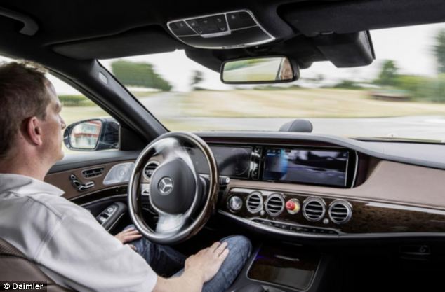 mercedes self driving cars