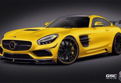 German Special Customs Tuned Mercedes-AMGT Rendered