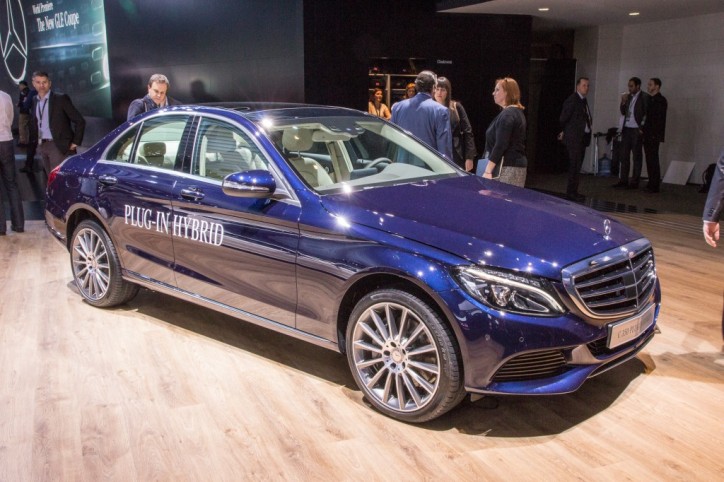 Live Photos of the Mercedes-Benz C350 Plug-In Hybrid