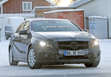 Images Of A Face-Lifted Mercedes-Benz A-Class Emerge