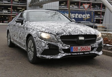 Spy Shots Of 2016 Mercedes-Benz C-Class Coupe Emerge