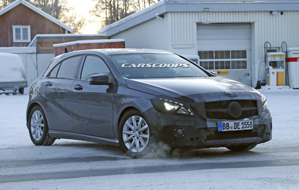 Images Of A Face-Lifted Mercedes-Benz A-Class Emerge