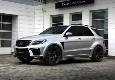 Mercedes ML 63 AMG Silver Arrow