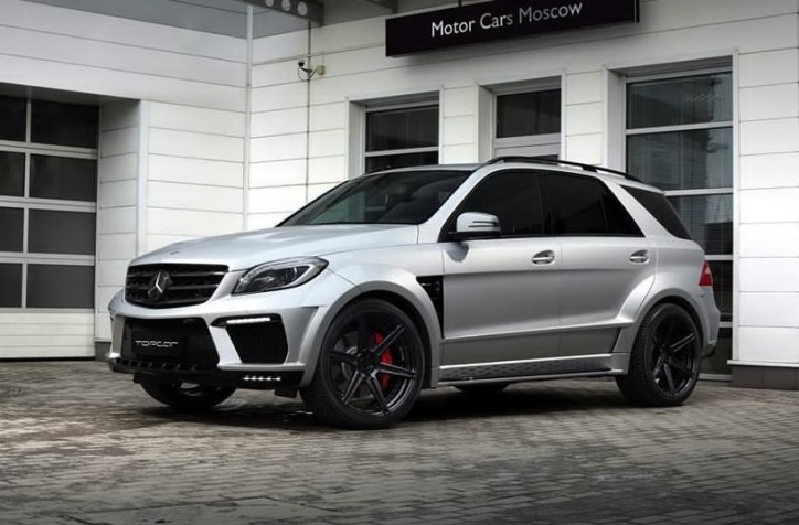 Mercedes ML 63 AMG Silver Arrow