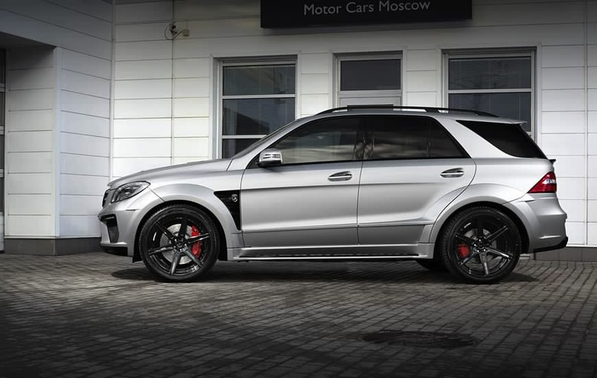 Topcar Unveils The Silver Arrow Kit For Mercedes Ml 63 Amg