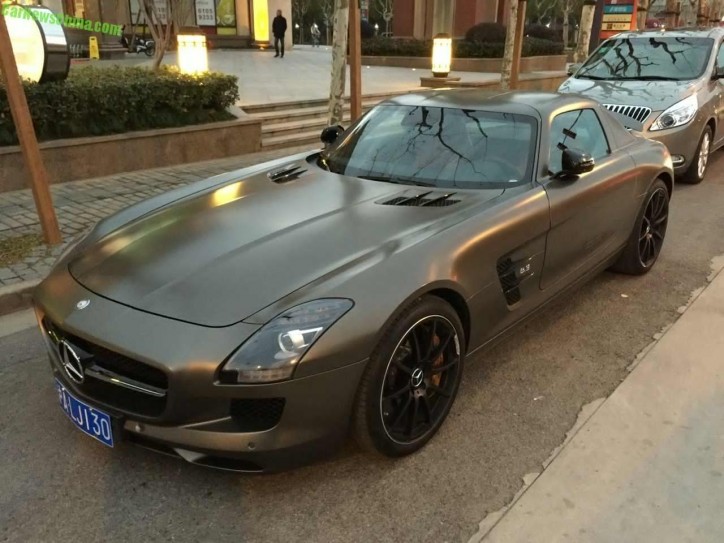 brown mercedes sls amg (3)