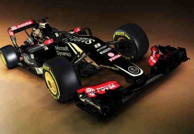 lotus car with mercedes engine