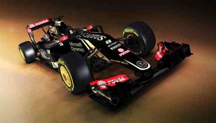 lotus car with mercedes engine