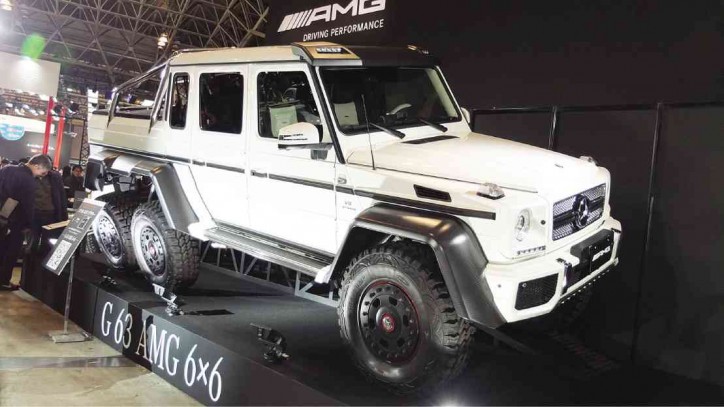 mercedes G63 amg 6x6