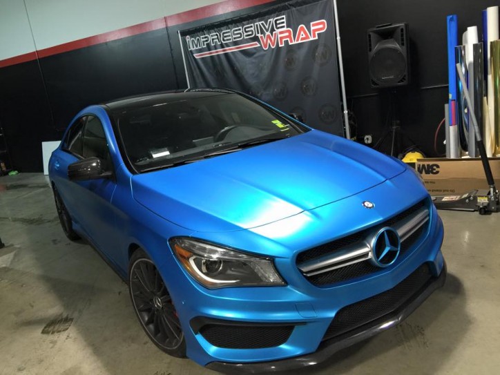 mercedes cla45 amg impressive wrap (4)