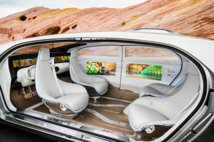 A Peek Inside the Mercedes F 015 Luxury In Motion