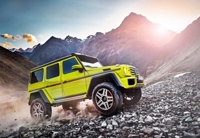 Teaser Image Of Mercedes-Benz G500 4×4² Show Car Released