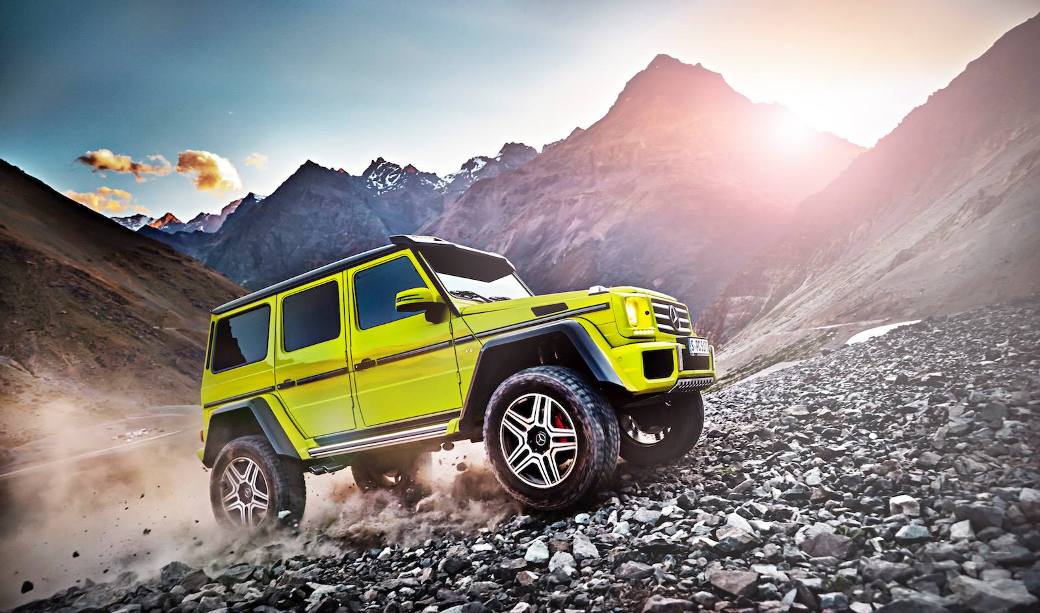 Teaser Image Of Mercedes-Benz G500 4×4² Show Car Released