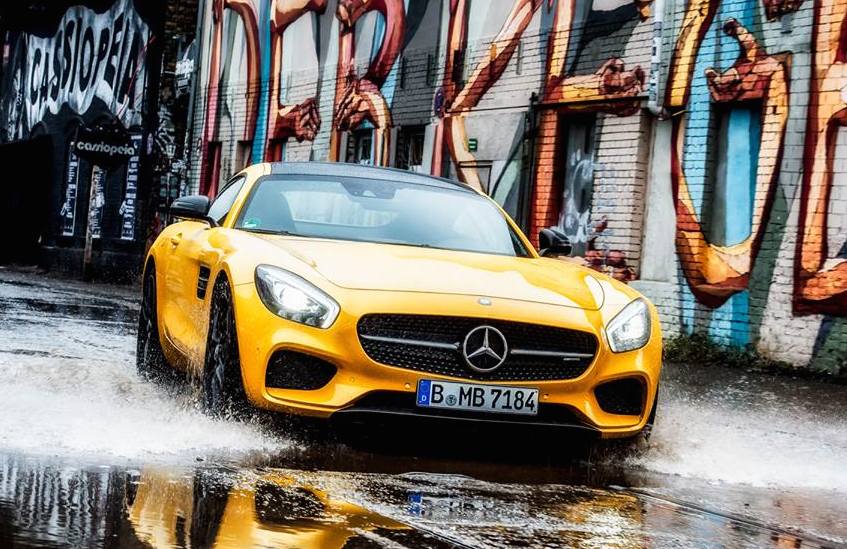 Mercedes-AMG Draws Attention In Berlin