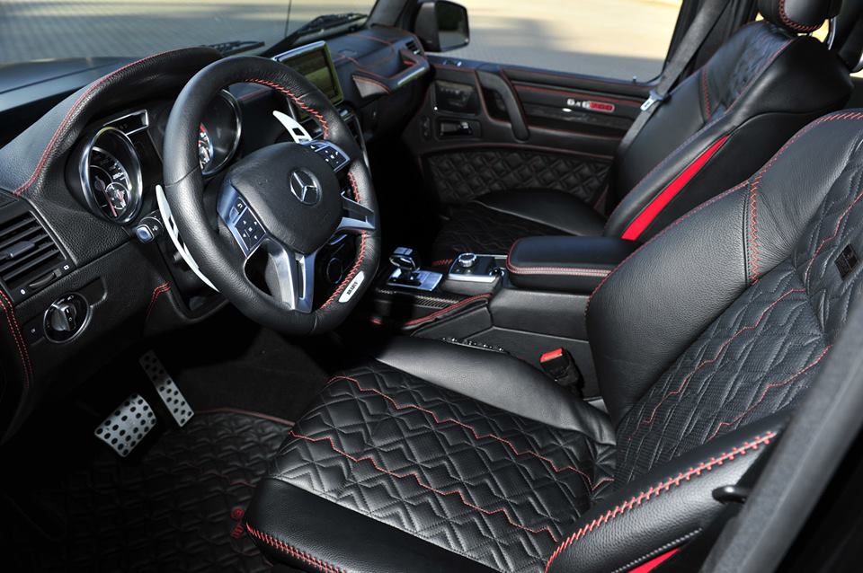 Interior Package For The Brabus 6x6 700 To Be Offered Benzinsider Com A Mercedes Benz Fan Blog