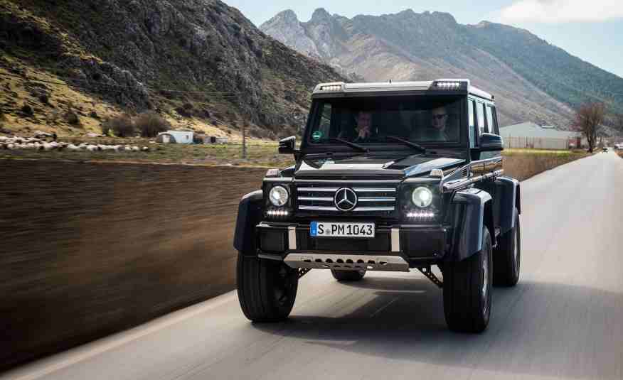 Photos The Mercedes Benz G500 4x4² In Rough What