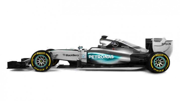 mercedes-amg petronas formula one car