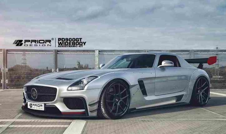 Prior Design Gives the Mercedes SLS AMG GT an Aero Makeover