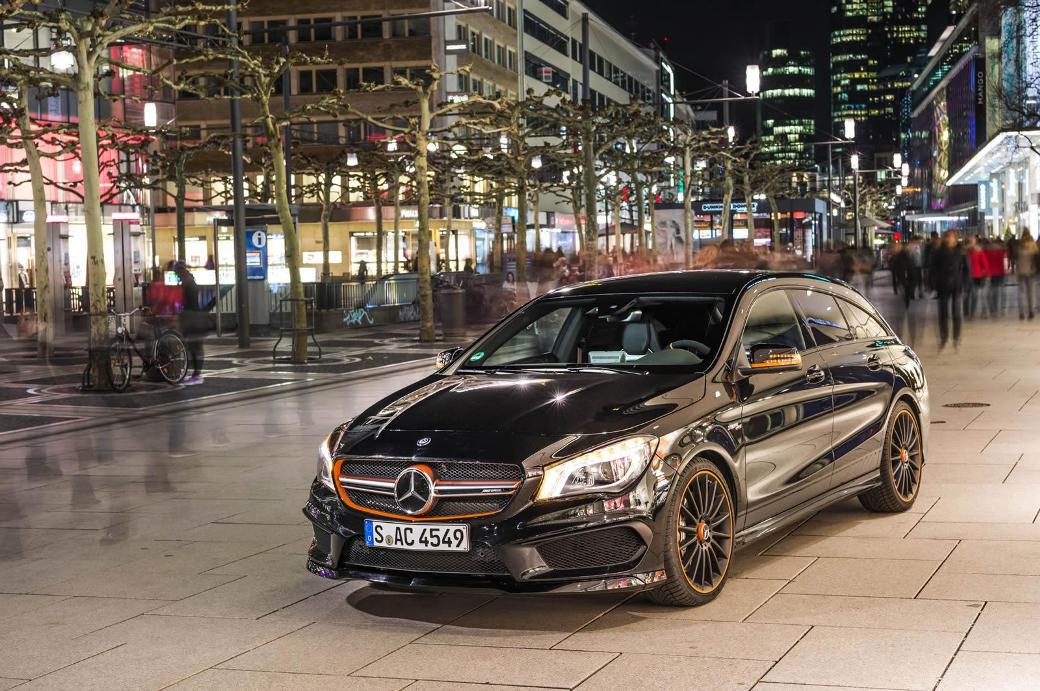 Images Show The 2015 Mercedes-Benz CLA 45 AMG Shooting Brake OrangeArt Edition